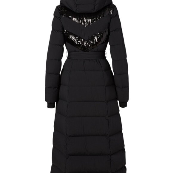 🔥🔥NWT Mackage Adina Down Long Winter Coat With Sequins! Gorgeous!! - Picture 3 of 16